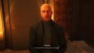 The Makom bar bouncer in The Cigarette Girl quest (Image via Paradox Interactive | YouTube: @Zoddronite)